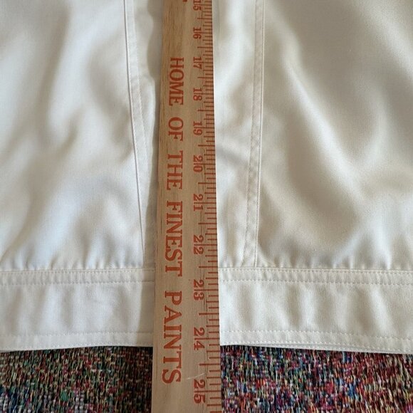 Paul Stanley Jacket Double Breasted Ivory Y2K Vintage Women's Size 14 - Picture 8 of 10